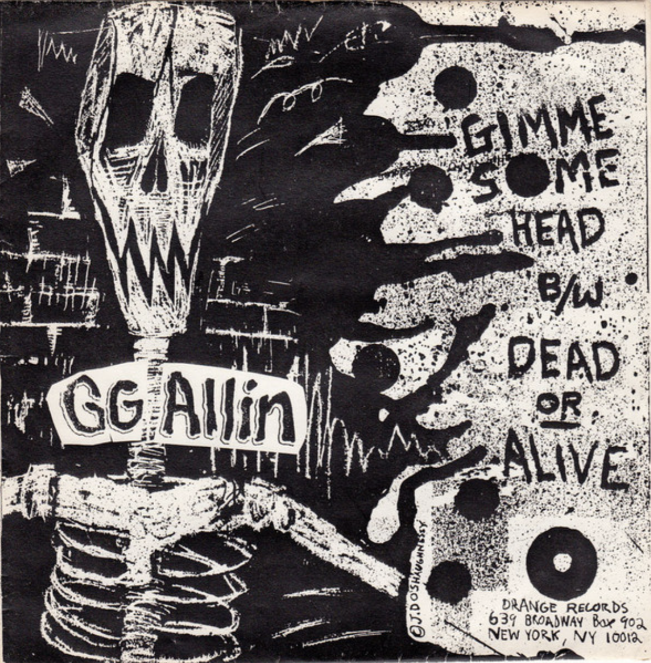 GG Allin - Gimmie Some - Shirt